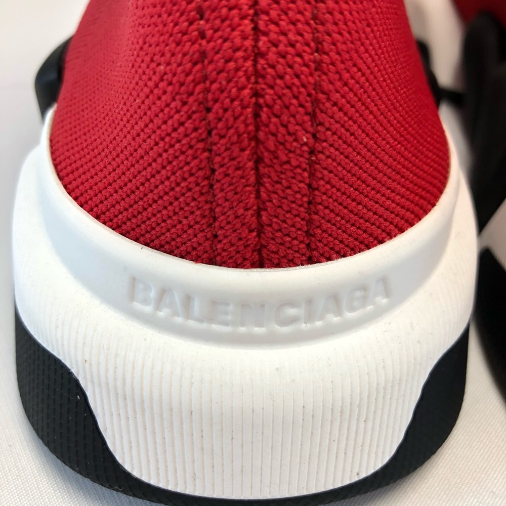 Balenciaga Speed 2.0 Knit High Top Sneakers - Picture 9 of 11